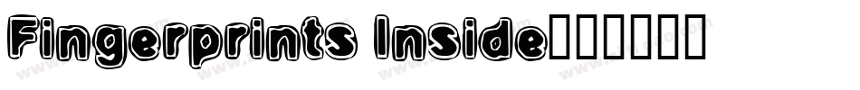 Fingerprints Inside字体转换